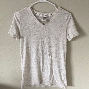 Pink Victoria’s Secret simple t-shirt.